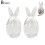 (Purple UK Plug) NEW Easter Glass Jar Bunny Ear Mini Egg Clear Spring Decoration 1
