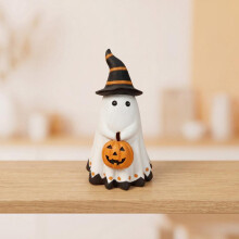 (1PC) Halloween Ghost Decor Figure Funny Creative Pumpkin Statue Party Prop Cute Ornament