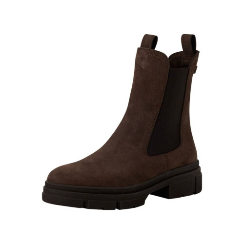 Bottes Chelsea Cuir Tamaris - Mocca Nubuc 2