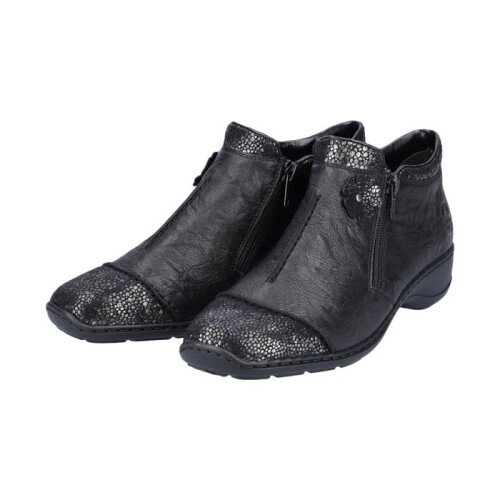Rieker Boot Cuir Rieker Flowerrido - Noir 2