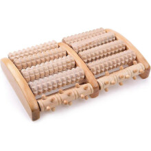 Sports Equipment Foot Roller, Foot Massager for Plantar Fasciitis, Wooden Muscle Roller, Heel and Ar