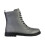 Geox Bottine à Lacets Geox Junior Eclair Synt.Lea - Gun 2