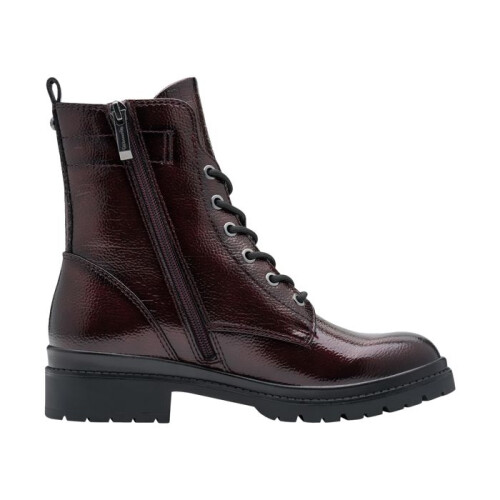 Bottine Cuir Tamaris - Merlot-Patent 1