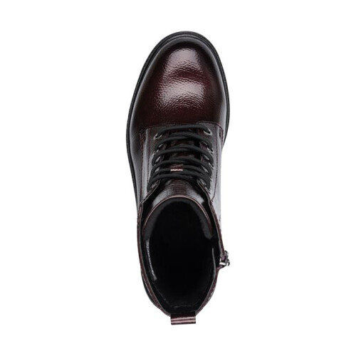 Bottine Cuir Tamaris - Merlot-Patent 2