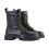 Bottines Cuir Emilie Karston Mauve - Noir 3