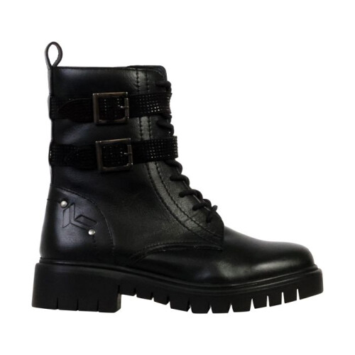Bottines Cuir Kaporal Aimie - Noir 1