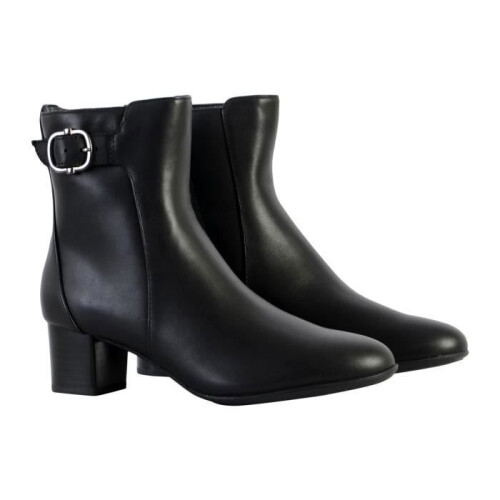 Clarks Bottine à Talons Cuir Clarks Linnae Up - Noir 2