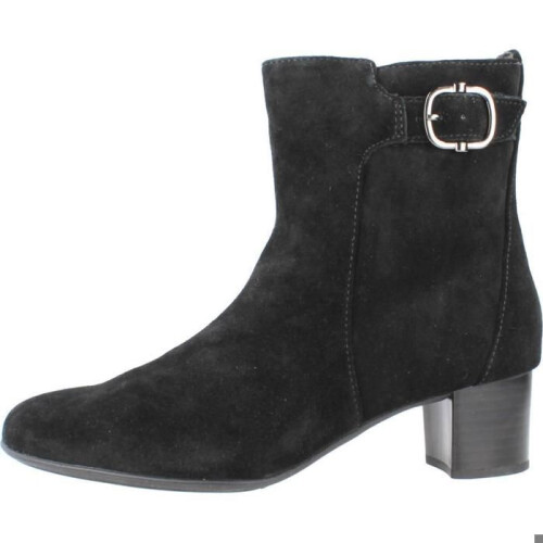 Clarks Chaussure Clarks Modèle Linnae Up - Coleur Noir 1