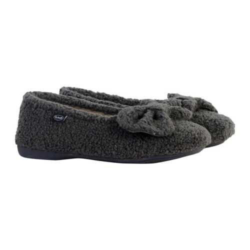 Scholl Ballerine Cuir Scholl Neve - Anthracite 2