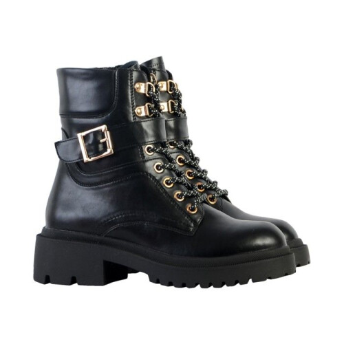 Boots Cuir The Divine Factory - Noir 2