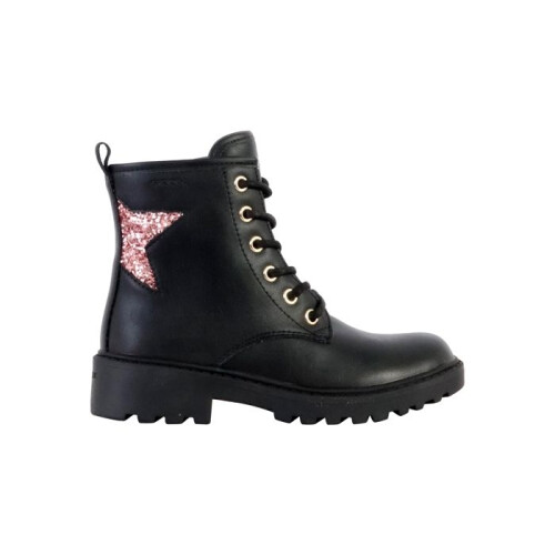 Geox Bottines - Geox - Casey - Noir - Synthétique - Zip 1
