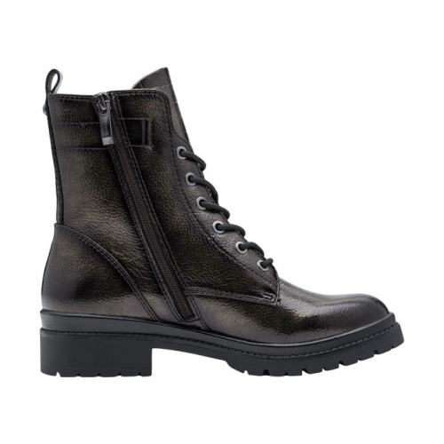 Bottine Cuir Tamaris - Antracite Pat 1