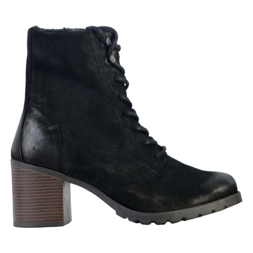 Clarks Bottine Cuir Clarks Well Lace - Noir 1