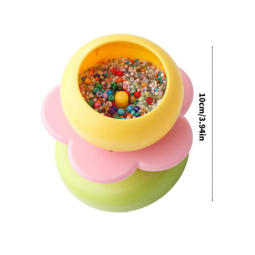 Bead Threading Device Electric Beader Efficient Craftwork Tool Craft Bead Needle Sewing Bead Hand Tool for Hand-Making  Orange 2