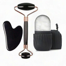 2023 - Ice Roller for Face And Eyes - Luxurious Iced Contour Stick Roller - Cold Facial Roller for Skincar (shikai)