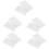 70pcs Silent Collision Strip Silicone Bumpers Adhesive Buffer Pads 1
