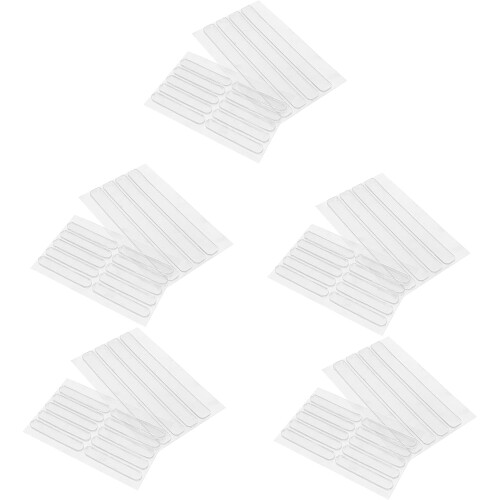 70pcs Silent Collision Strip Silicone Bumpers Adhesive Buffer Pads