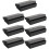 7pcs Single Watch Storage Case Black Rectangular Watch Display Holder with Sponge Liner 1
