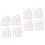 60pcs Adhesive Cosmetic Sticker for Spray Empty Bottle Identification Label for Cosmetic Sorting 1