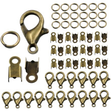 300pcs DIY Jewelry Making Supplies Set with Lobster Clasps and Jump Rings