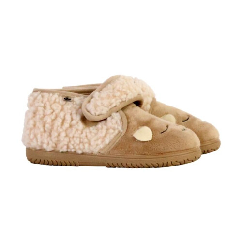 Chausson - VICTORIA - 82774 - Marron - Textile - Confortable et élégant 2