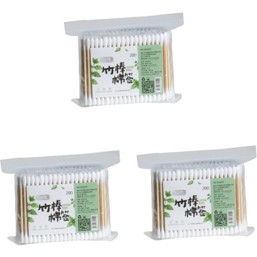 600pcs Double Tipped Cotton Swabs Applicator for Makeup Cleaning Remover Multifunction