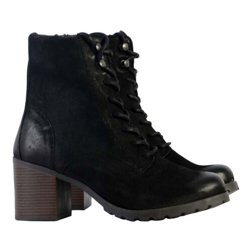 Clarks Bottine Cuir Clarks Well Lace - Noir 2