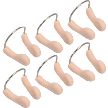 6PCS Swimming Nose Clips for Adults and Silicone Wire Nose Pinchers Waterproof Anti-Choking