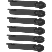 Heavy Duty Zipper Repair Kit 6pcs Metal Pulls for Suitcase Backpack Outdoor Use