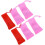6pcs Soap Pouch Foaming Nets Mesh Soap Holder for Face Cleansing and Shower Use 1
