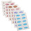 6 Sheets Eyeshadow Stickers for Women Gradient Temporary Eye Makeup Lightweight Breathable Design 1