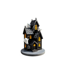 DOWMOO Halloween House Statue Quirky Gift for Party Home Festive Creative Decor