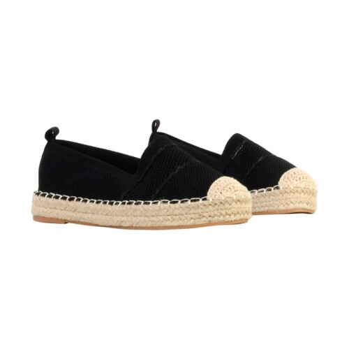 Espadrilles à Enfiler Joia - Noir 2