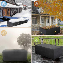 (250*250*90cm) Outdoor Furniture Cover Oxford Cloth Furniture Dustproof Cover For Patio Furniture Garden Furniture Cover