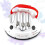 Micro Electric Shocking Lie Detector Safe Polygraph Test Machine Toy Party Use 4