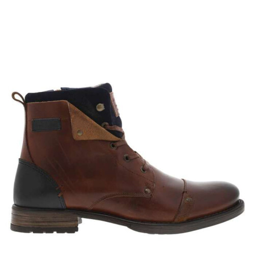 Bottines cuir talon plat 1