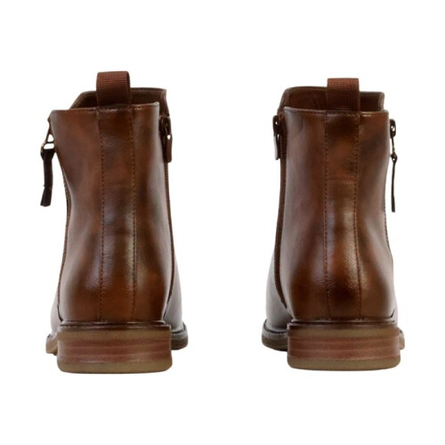 Bottines à Zip Super Mode - Marron 2