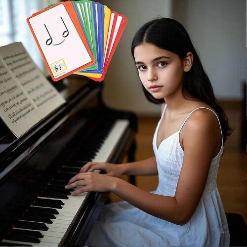 Music Note Theory Study Cards -quickly Memorize Learn The Notes on The Staff 1