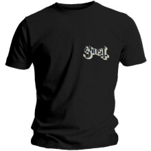 (XL, Black) Ghost Unisex Adult Logo T-Shirt