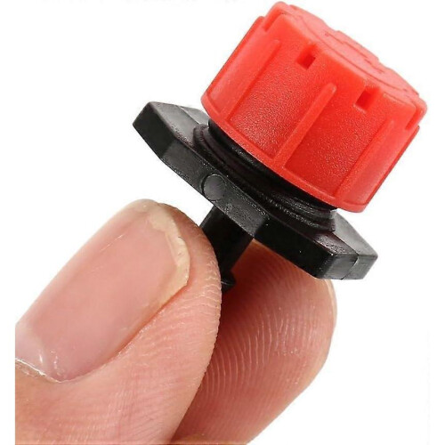 100Pcs Drip Irrigation Drippers, Garden Emitter Sprinkler Nozzles, 360 Adjustable Automatic Drip 2