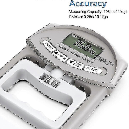 Digital Hand Dynamometer Grip Strength Measurement Meter Auto 1