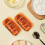 6pcs Rectangular Poplar Bread Pan Non-Stick Loaf Mold No Bottom Uniform Heat Conduction Oven Bakeware 8
