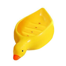 Innovative Yellow Duck Soap Holder Kitchen Sink Organizes Duck Bathroom Soap Tray for Secure Placement in Bathrooms Yellow