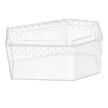 Reptile Feeding Box Acrylic Jumping Spider Habitat Transparent Home Office Enclosure 1Set