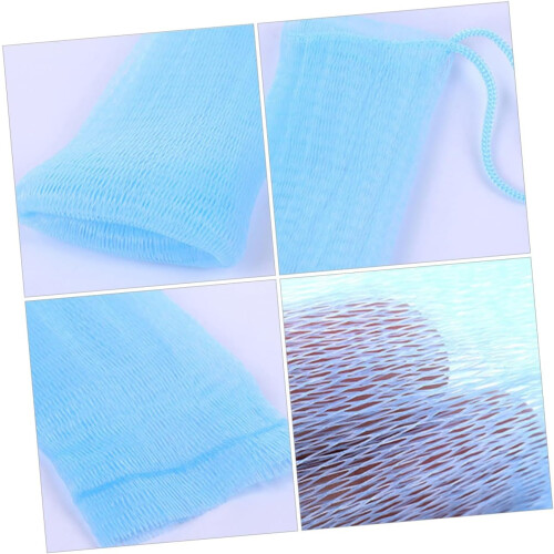 6pcs Soap Pouch Foaming Nets Mesh Soap Holder for Face Cleansing and Shower Use 2