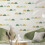 6 Sheets Half Dot Pattern Wall Decal PVC Dot Decal 12x12inch 4