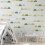 6 Sheets Half Dot Pattern Wall Decal PVC Dot Decal 12x12inch 5