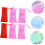 6pcs Soap Pouch Foaming Nets Mesh Soap Holder for Face Cleansing and Shower Use 6