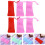 6pcs Soap Pouch Foaming Nets Mesh Soap Holder for Face Cleansing and Shower Use 7