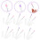 6pcs Silicone Lip Mask Brush for Makeup Eyeshadow Applicator Lip Balm Applicator 8